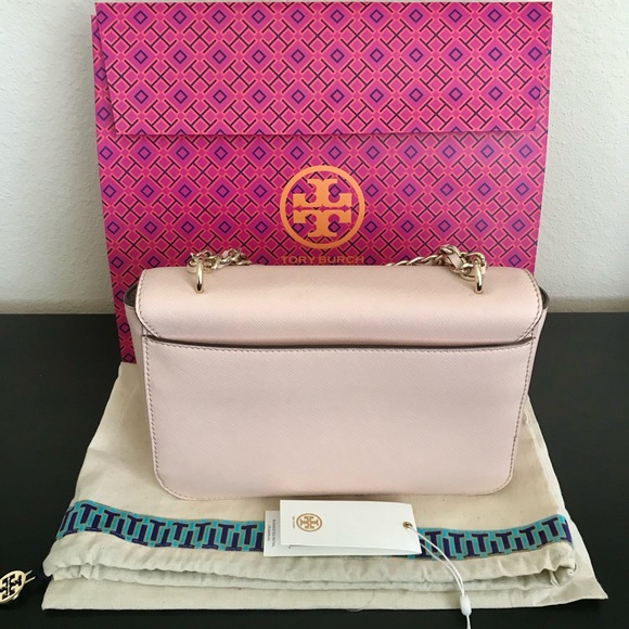 Auth Tory Burch Saffiano leather Robinson purse - Picture 3 of 7